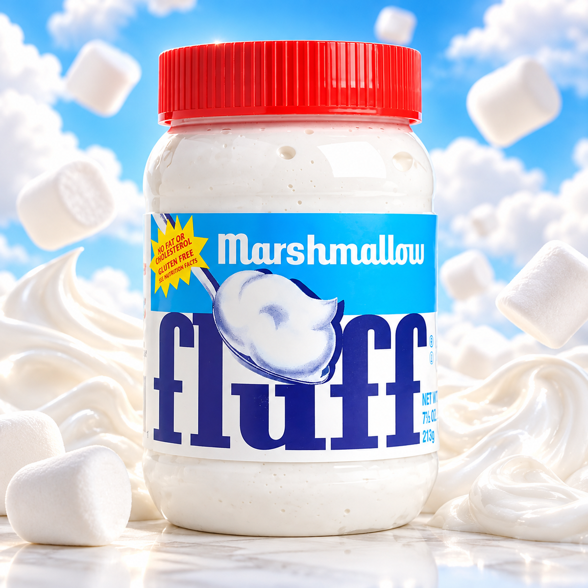 Marshmallow Fluff Original – Original Marshmallow-Creme 213 g