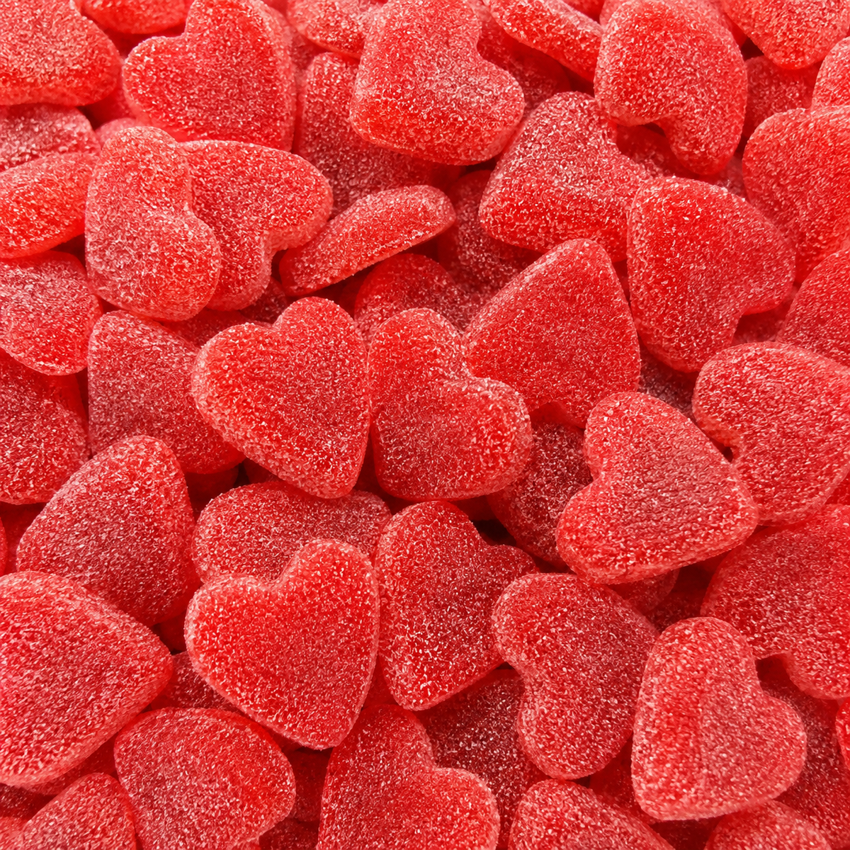 Bebeto Sour Heart 100g – Saure Erdbeerherz-Gummibonbons (Halal)