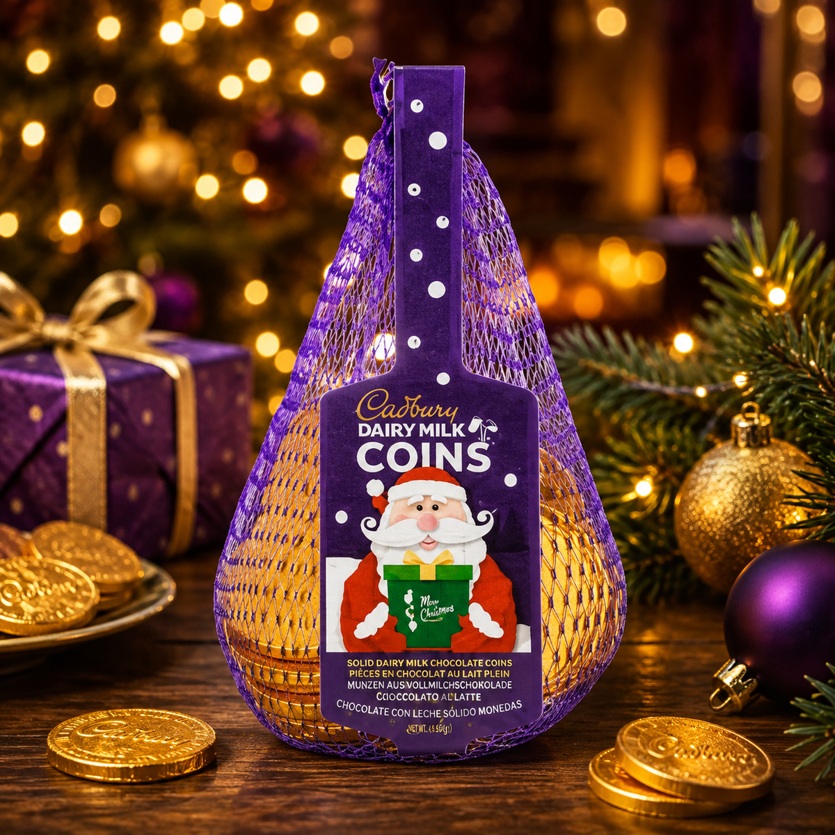Cadbury Dairy Milk Chocolate Coins Tejcsokoládés mikulásos érmék 70 g
