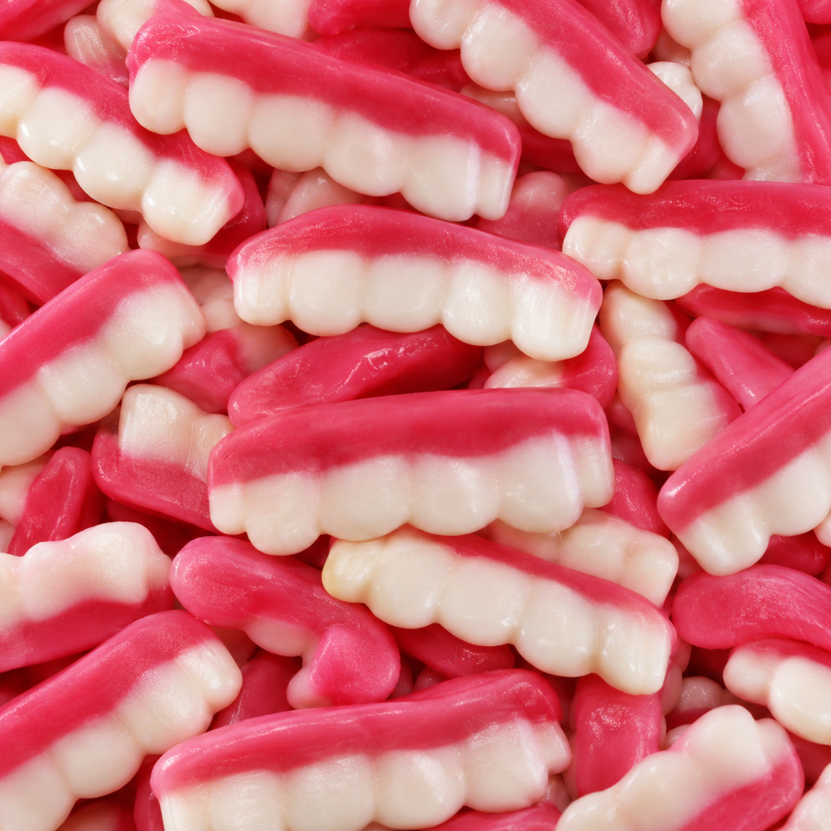 Jake Smooth Denture 100 g - Fruchtgummis in Gebissform mit Fruchtgeschmack