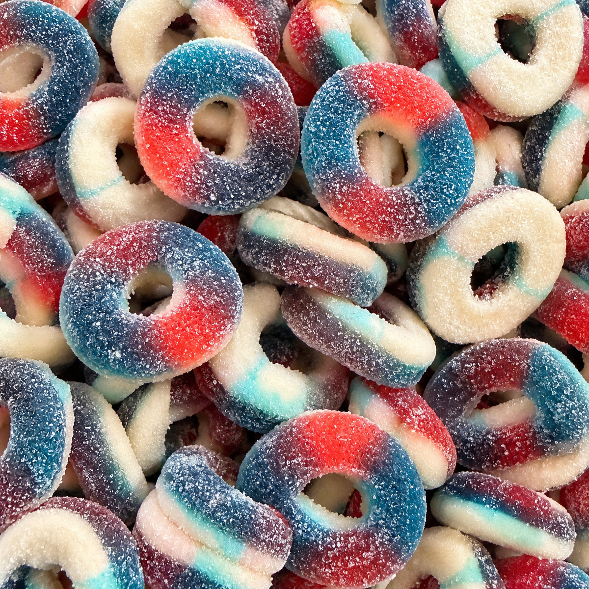SweeTARTS Frucht-Sahne-Geschmack Weingummi-Ringe 100g