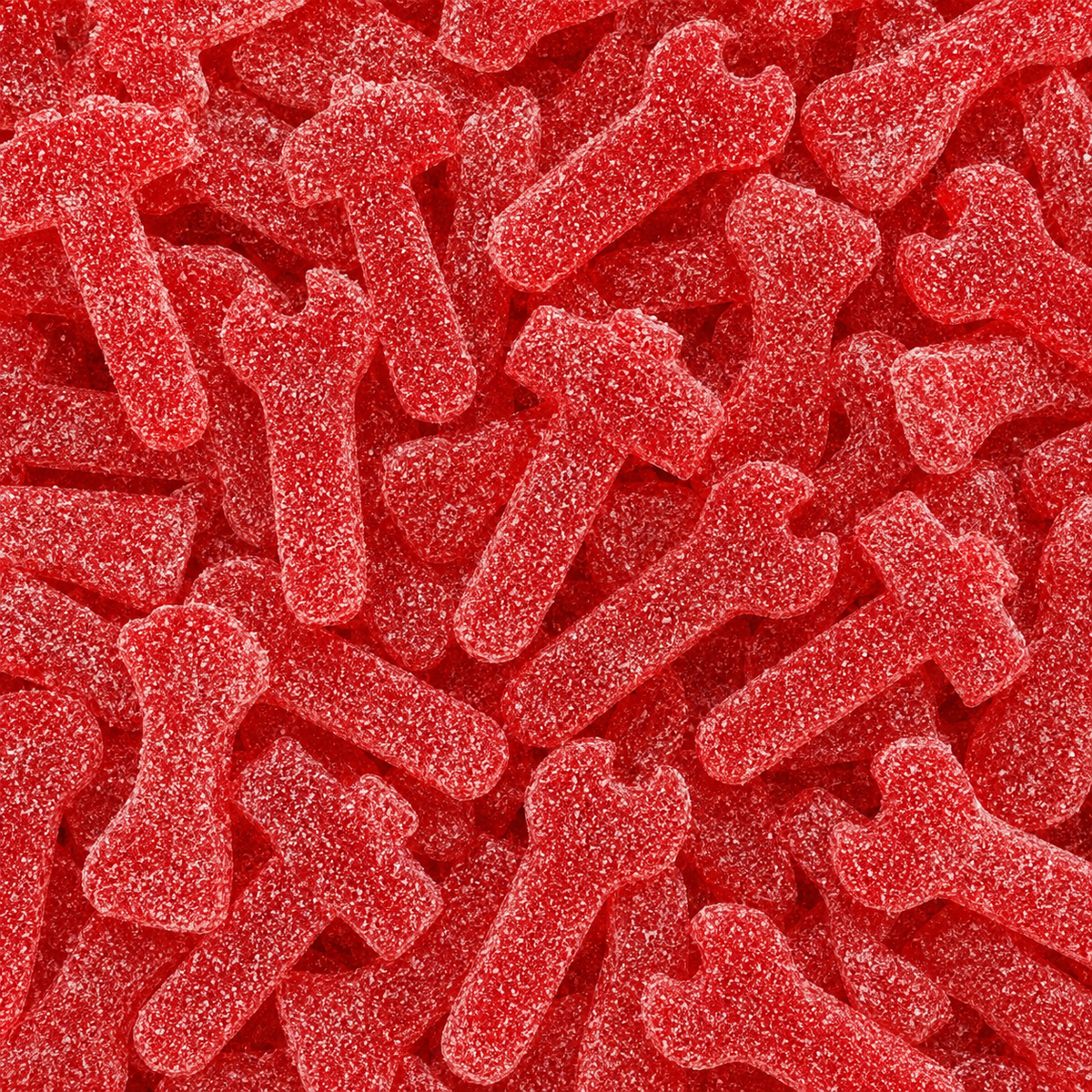 Fini Super Sour Tools Strawberry 100 g – Extra saure Gummibonbons in Erdbeergeschmack und Werkzeugform