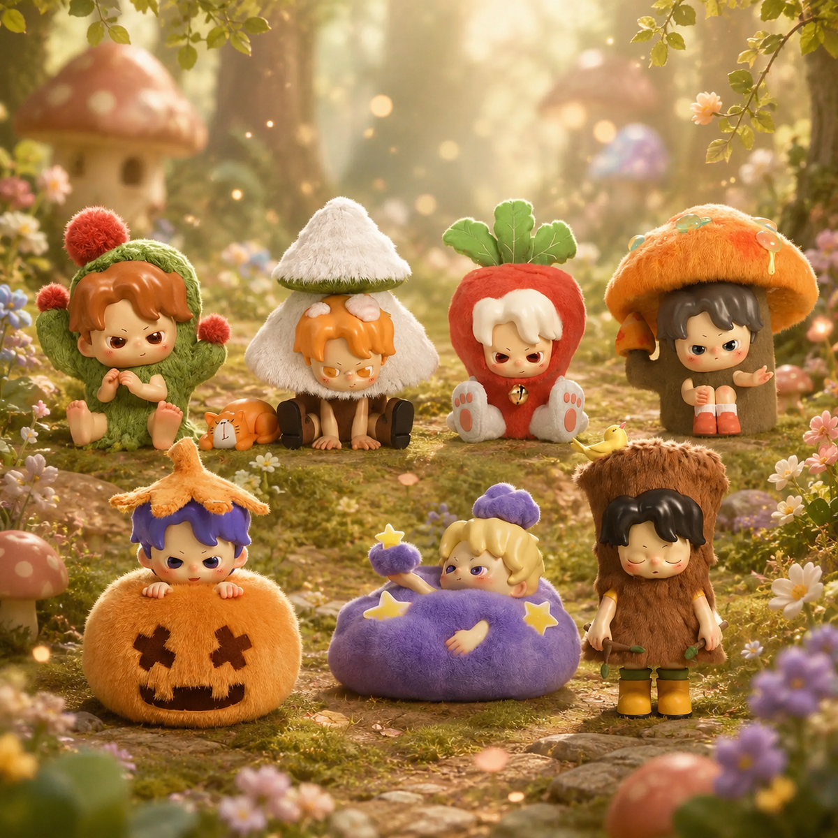 OHKU DREAM BOY Hidden in His Own Corner Series Plüsch Blind Box – Überraschungs-Plüschfigur