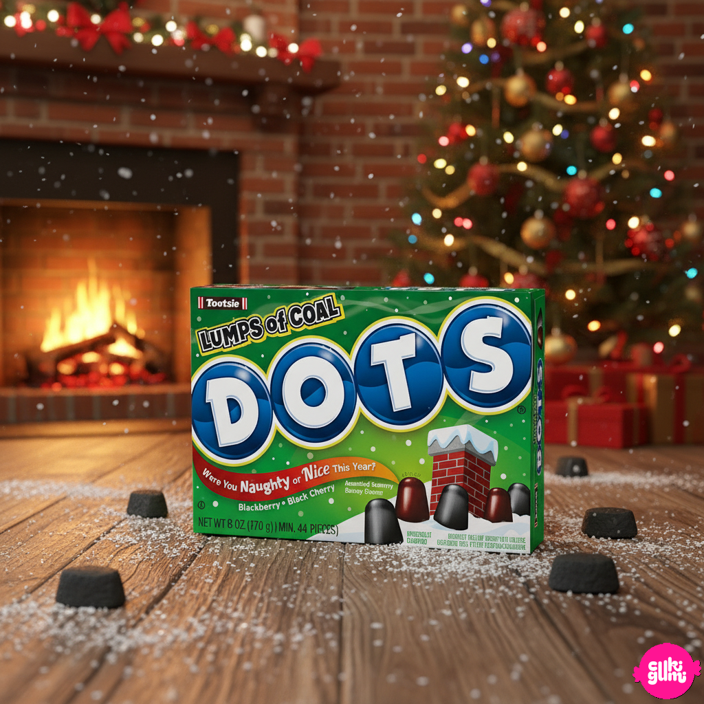 Dots Lumps of Coal – Fruchtgelee-Bonbons „Széncsomók” 170g