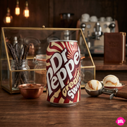 Dr Pepper Cream Swirl 330 ml - Creamy vanilla-flavored carbonated soft drink