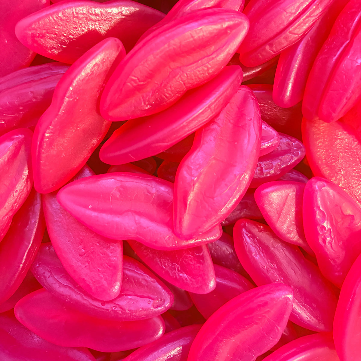 Frisia Strawberry Lips 100 g – Vegane Gummibonbon-Lippen mit Erdbeergeschmack