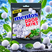 Mentos Licorice & Mint 220 g – Édesgyökér- és mentaízű drazsé