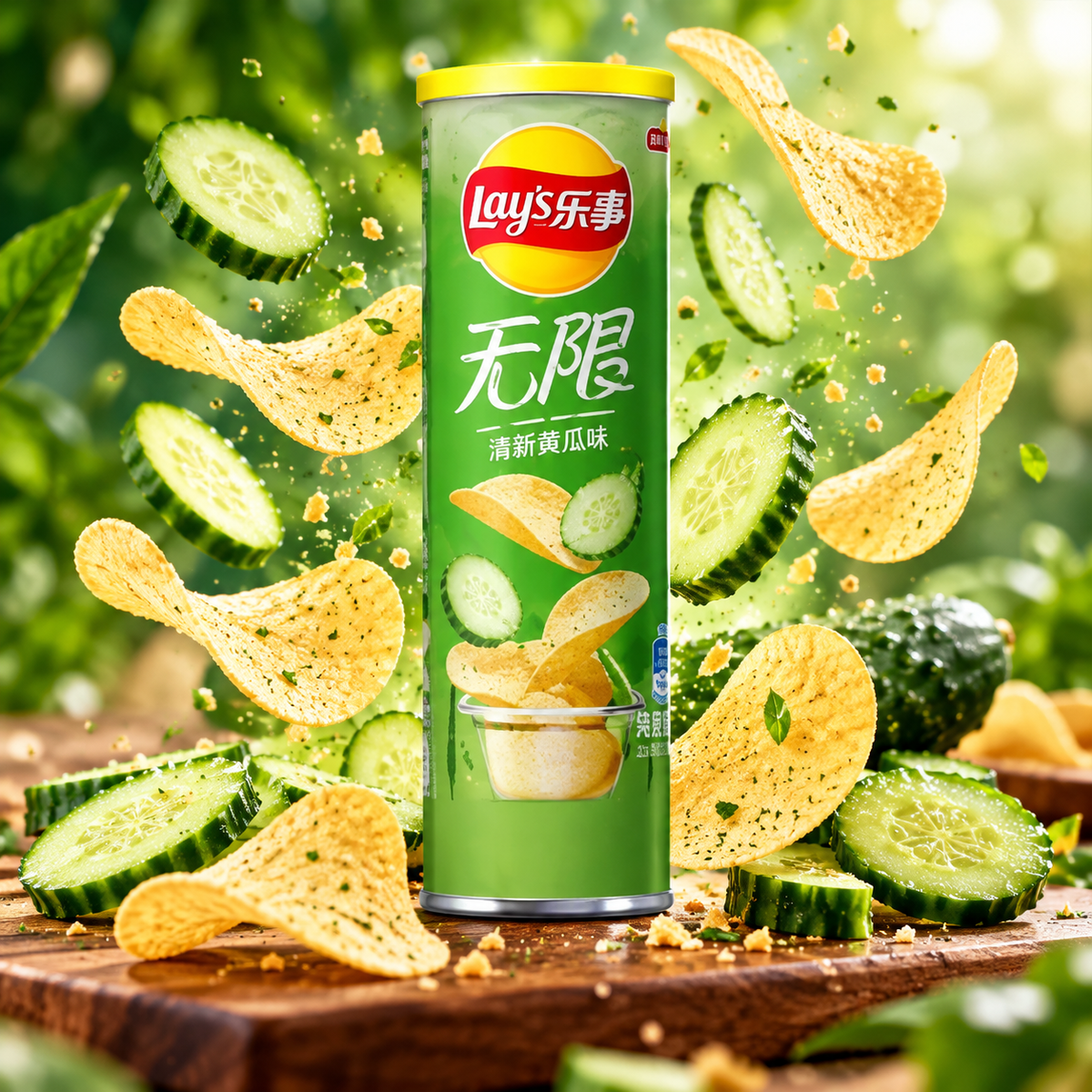 Lay’s Stax Cucumber – Gurken-Kartoffelsnack 90 g