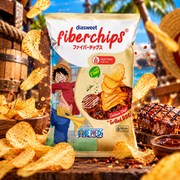 Diasweet One Piece Grilled BBQ Cassava Chips – BBQ ízű maniókachips 50 g
