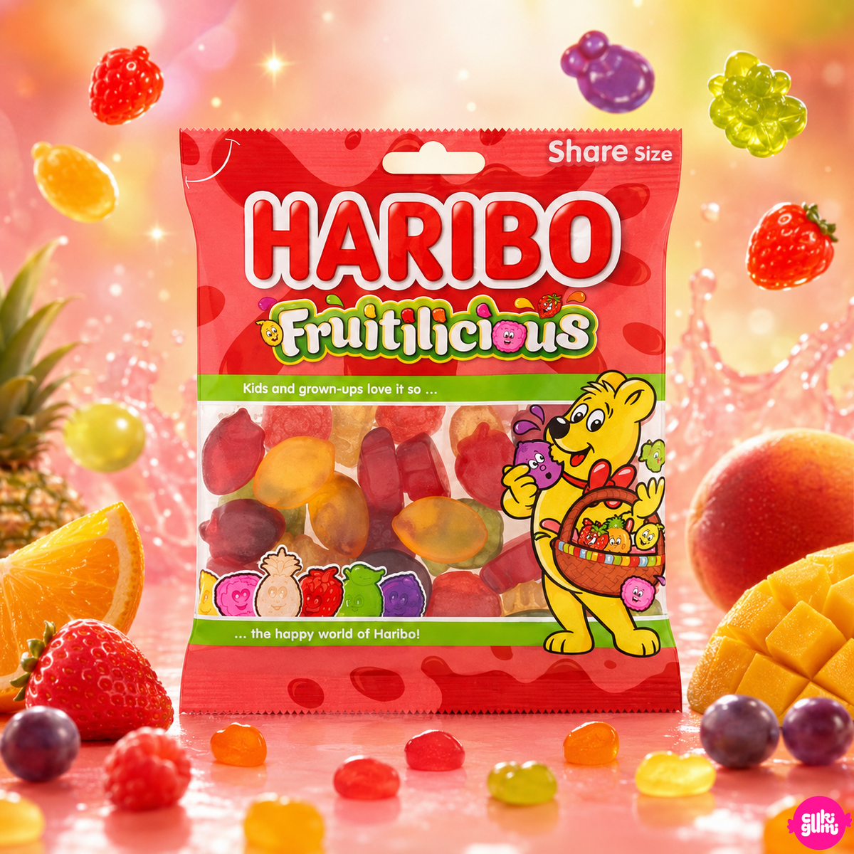 Haribo Fruitilicious 150 g – Fruchtgummi