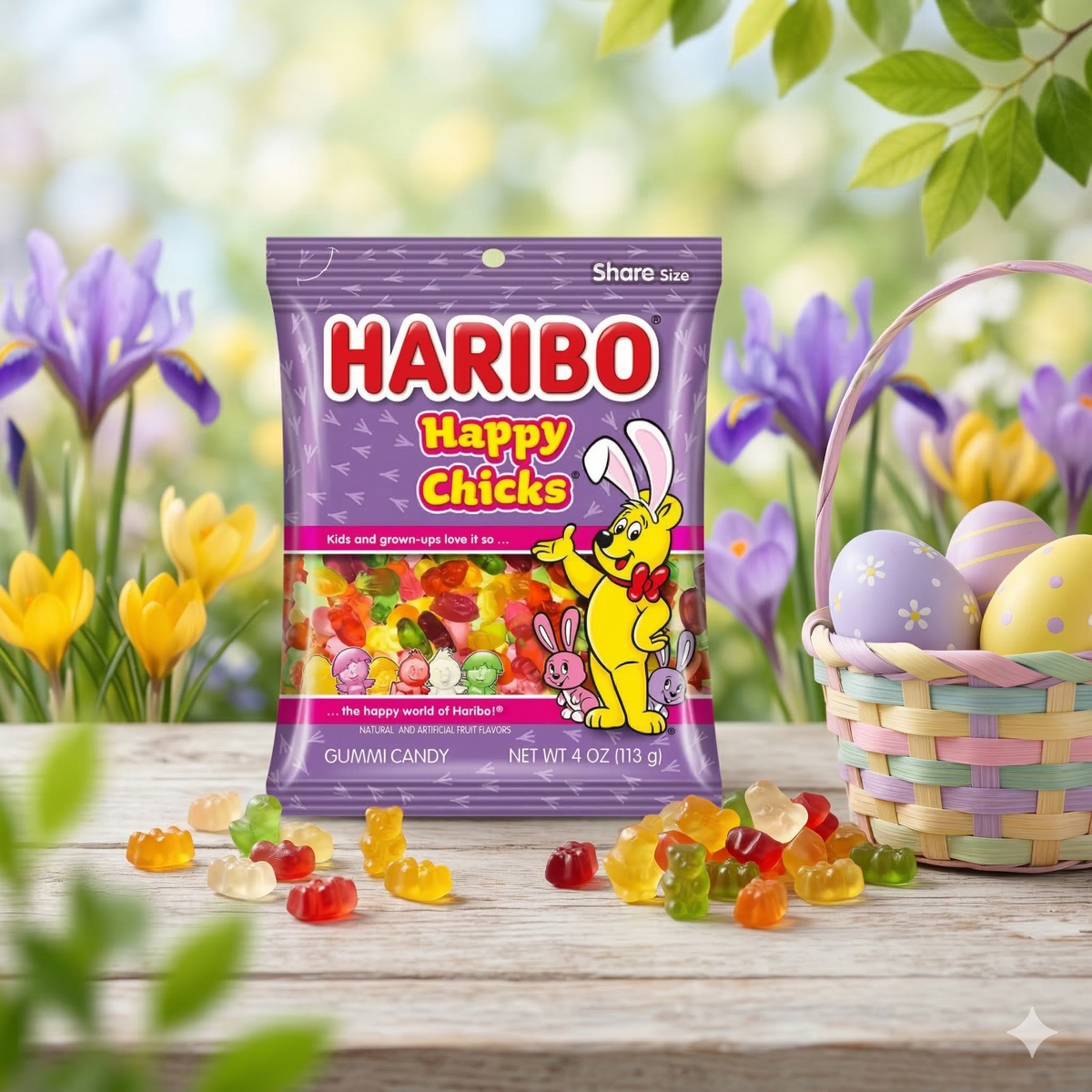 Haribo Fruchtgummi Küken 113 g