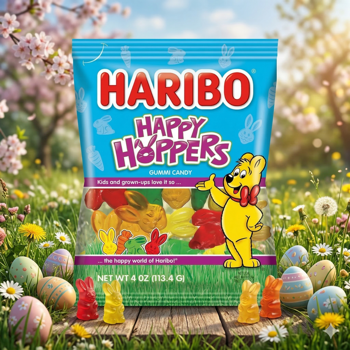 Haribo Fruchtgummi Hasen 113 g