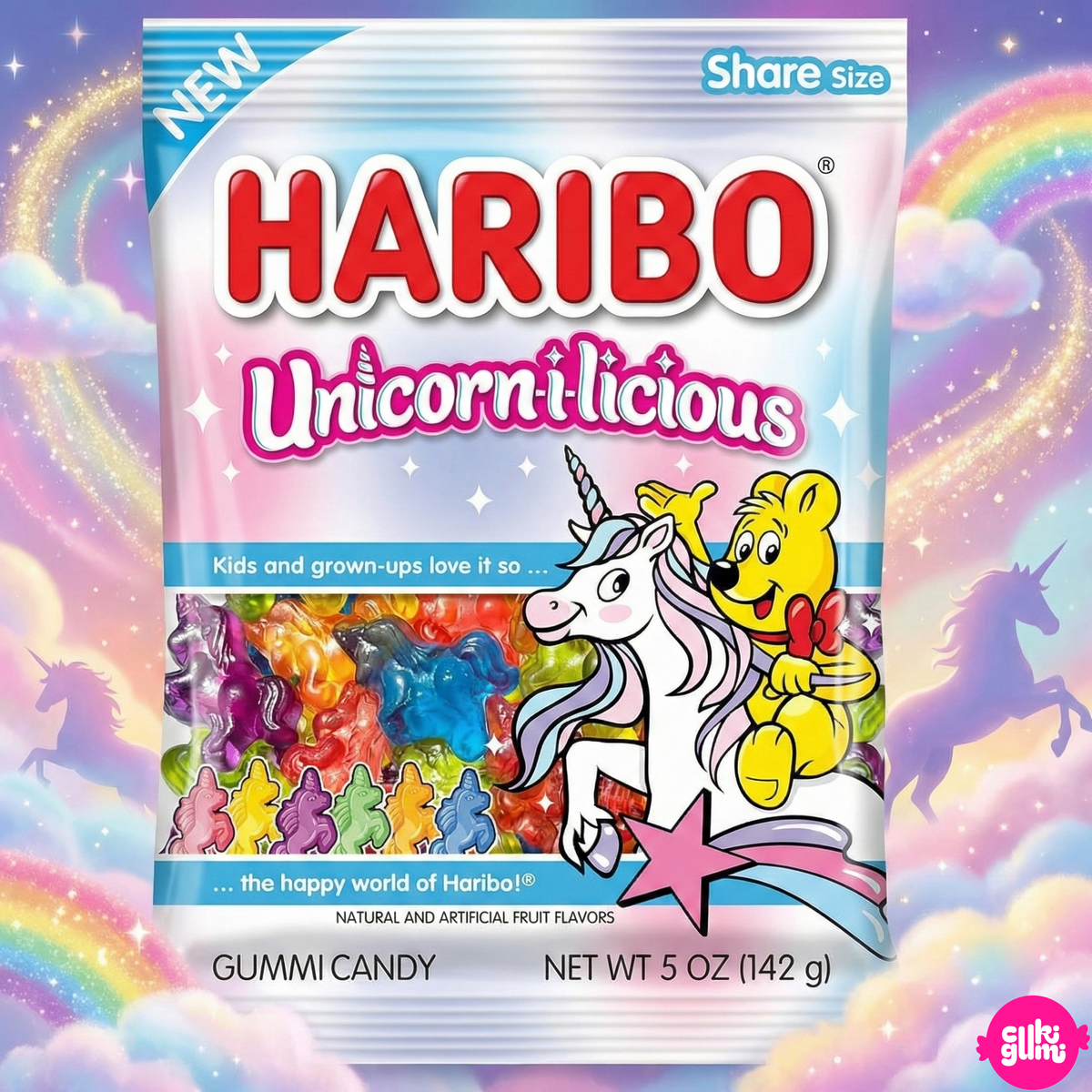 Haribo Unicorn-i-licious Fruchtgummi 142 g