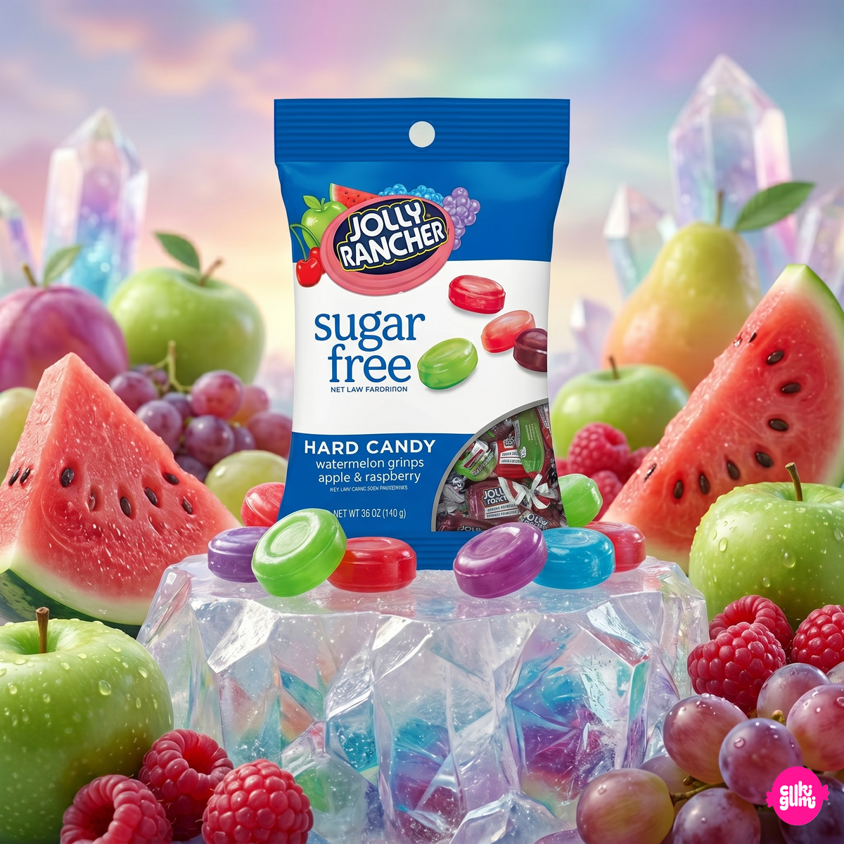 Jolly Rancher Hard Candy Sugar Free 102 g – Zuckerfreie Fruchtige Hartbonbons