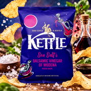 Kettle Sea Salt & Balsamic Vinegar of Modena – Sea Salt & Balsamic Vinegar of Modena Potato Chips 80 g