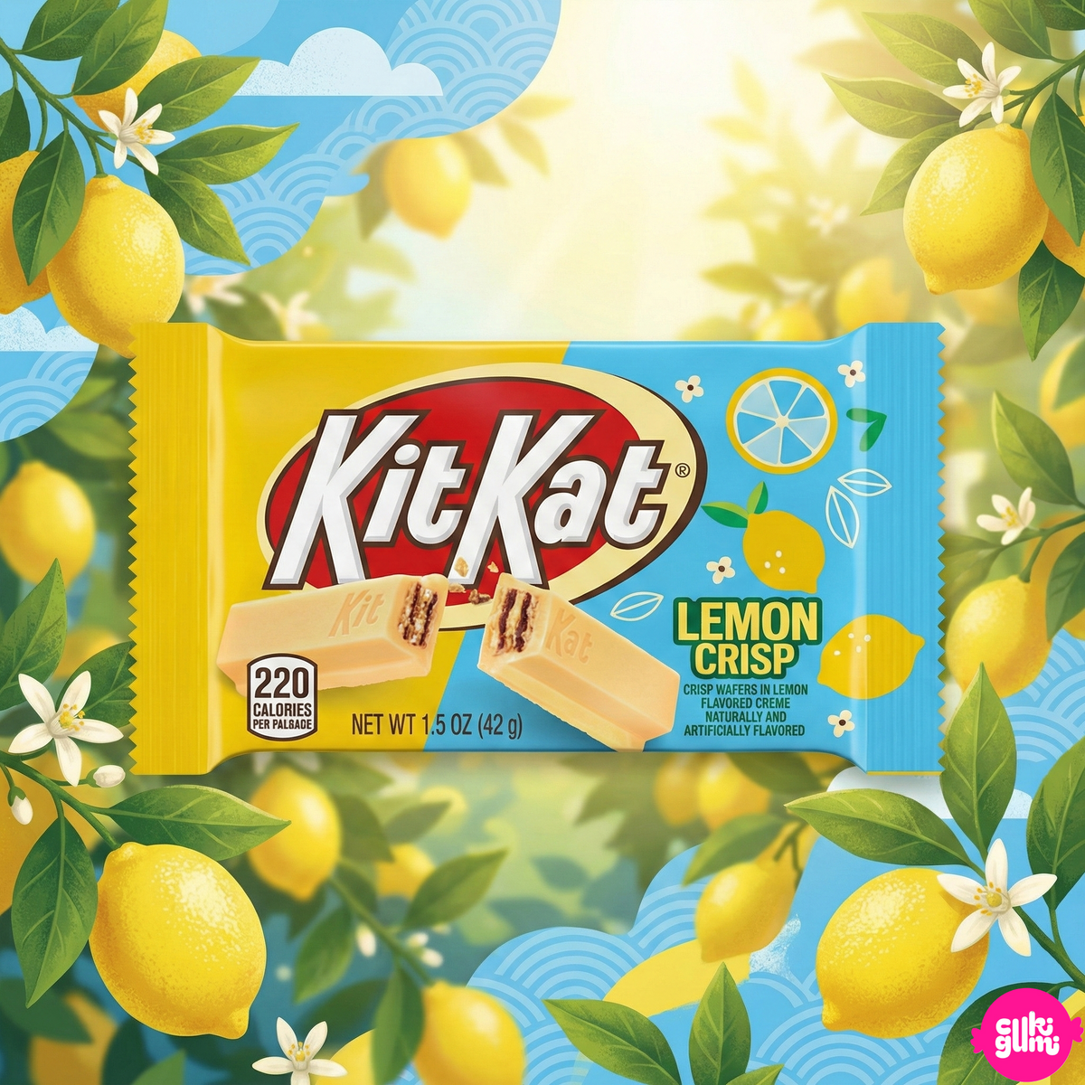KitKat Lemon Crisp citromos nápolyi csokoládé