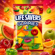 Lifesavers Gummies 5 Flavors 198g – 5 Flavor Fruity Gummies