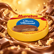 Marabou Choco Moment – Milk chocolate wafer with cocoa cream 30 g