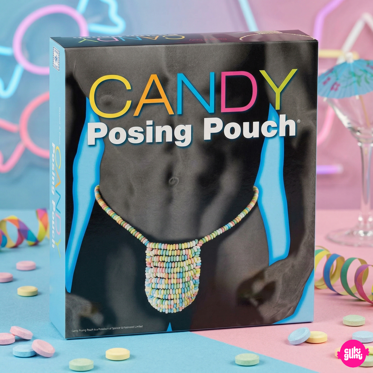 Candy Posing Pouch 145 g - Essbarer Zucker-Tanga (Herren-Tanga)