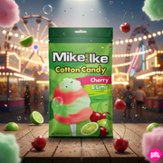 Mike and Ike Frucht-Zuckerwatte 85g