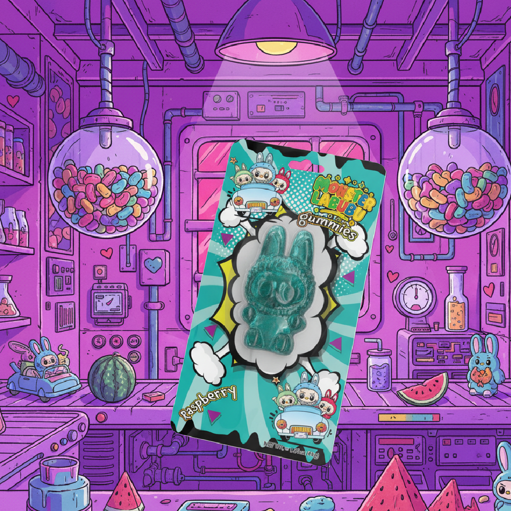 Monster Labubu Gummibonbons 50g