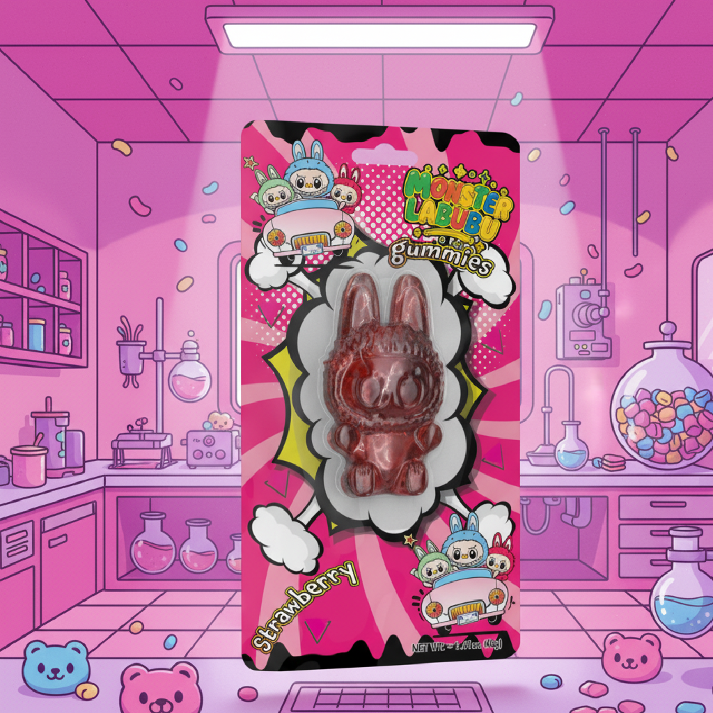 Monster Labubu Gummibonbons 50g