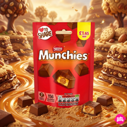 Munchies 81g – Caramel Biscuit Milk Chocolate Bites