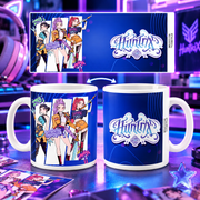 KPop Demon Hunters HUNTR/X Logo – Rumi, Mira & Zoey kerámia bögre 325 ml