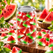 Vidal Filled Twisted Cones – Töltött epres csavart tölcsér gumicukor műanyag palackban 150 g - lejárat: 2028.05.22