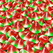 Vidal Filled Twisted Cones – Gefüllte Erdbeer-Fruchtgummi-Waffeln 100 g