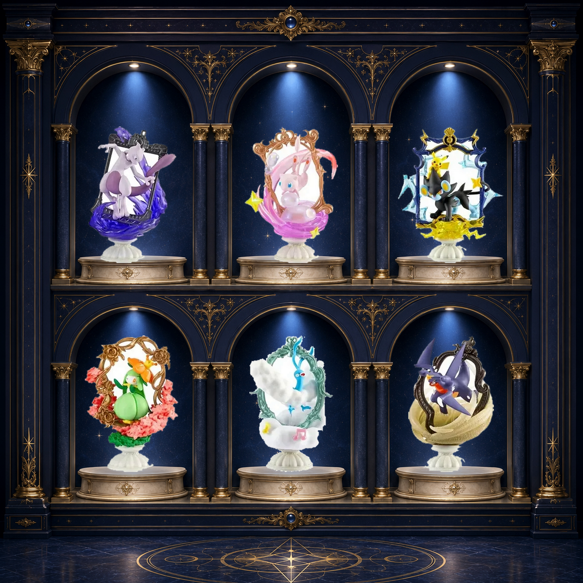 Pokémon Re-Ment Decorative Frame Collection 2 – Überraschungs-Sammelfigur