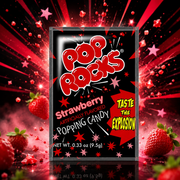 Pop Rocks Strawberry 10g – Popping Candy