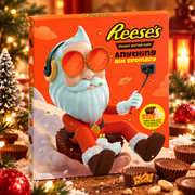 Reese's Advent Calendar 245 g – Mogyoróvajas adventi naptár tejcsokoládés és fehér bevonatos Reese’s Cups édességekkel