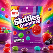 Skittles Gummies Wild Berries 164g – Waldfrucht-Fruchtgummis