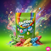 Skittles POP'd Gefriergetrocknete saure Bonbons 155 g – Sauer gefriergetrocknete Bonbons 09/2026