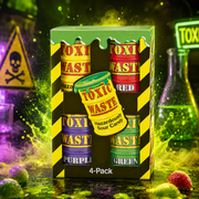 Toxic Waste Assorted 4 Pack 168g – Saure Hartbonbon-Mischung in 4 Geschmacksrichtungen