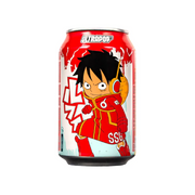 UltraPop – Strawberry Carbonated Drink Luffy Edition 330ml (One Piece)
