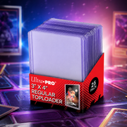 Ultra PRO Regular Toploaders 35PT 3" x 4" – 25 Card Sleeves
