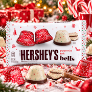 Hershey's Bells Peppermint Bark 226 g – Borsmentás csokoládéharangok