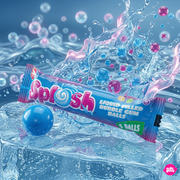 Zed Candy Splosh Bubble Gum Balls 35 g – Fruchtiger Kaugummikugel-Mix