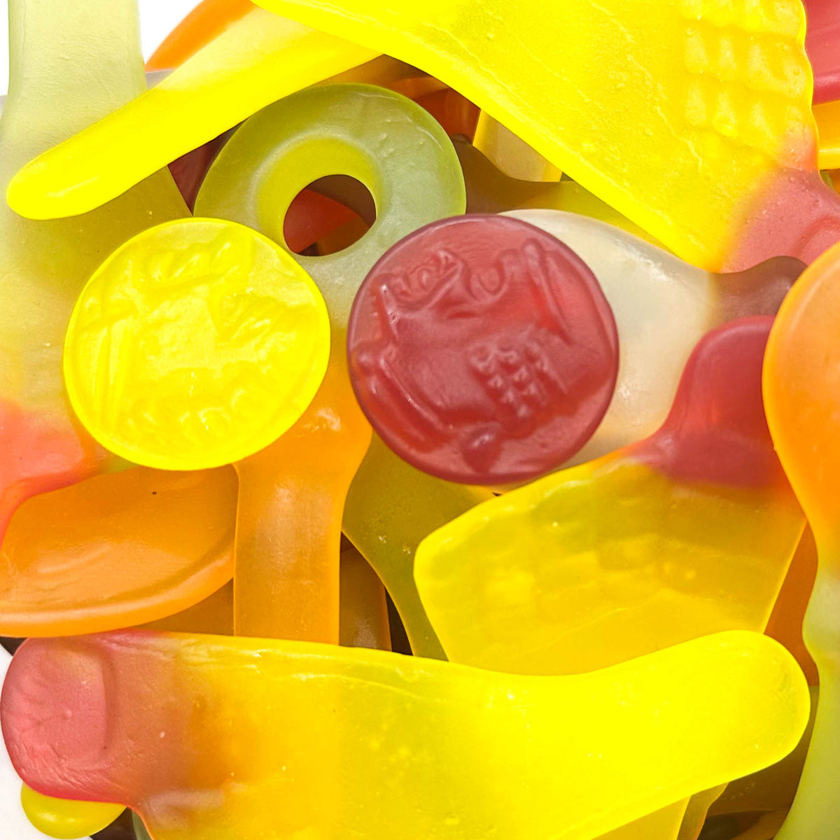 Bunte Fruchtgummisorten – Mega Mix 100g